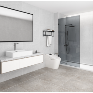 Spla Grey Glass Frameless Single Panel-1200